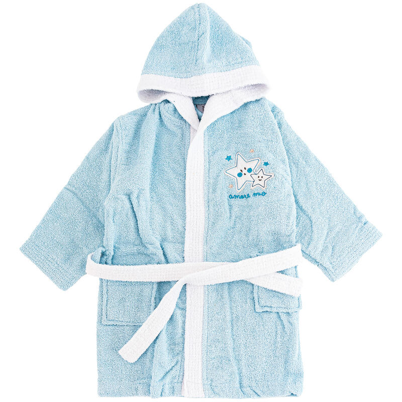 ACCAPPATOIO NEONATO CON MANICHE SPUGNA 330GR  BuyBuy24 Abbilgiamento e Biancheria