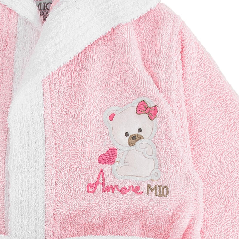 ACCAPPATOIO NEONATO CON MANICHE SPUGNA 330GR  BuyBuy24 Abbilgiamento e Biancheria