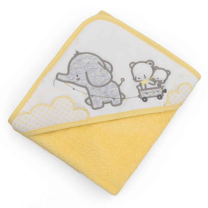 ACCAPPATOIO TRIANGOLO NEONATO 75X75 CM BuyBuy24 Abbilgiamento e Biancheria