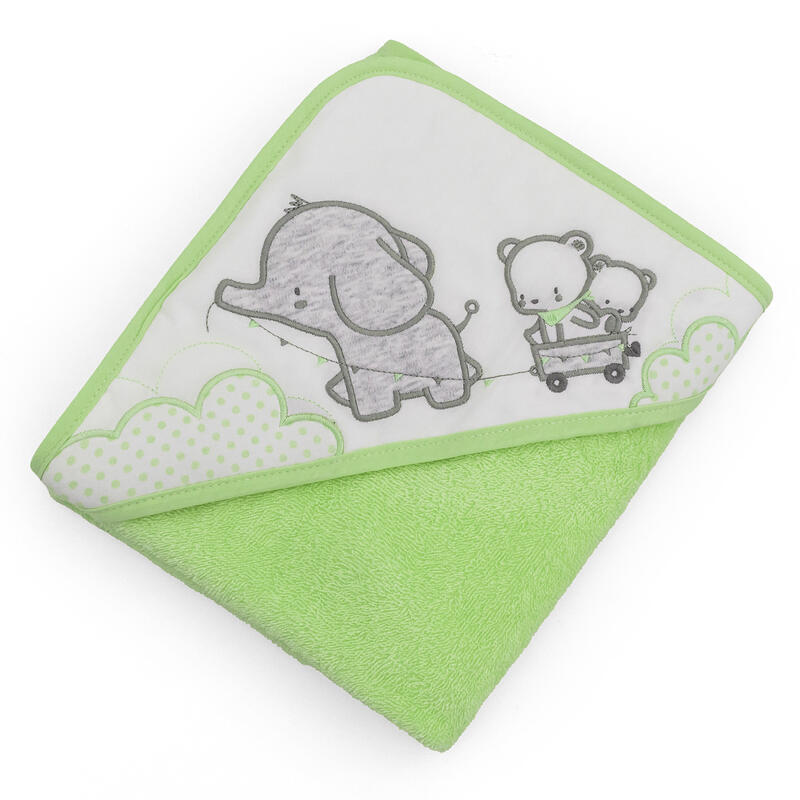 ACCAPPATOIO TRIANGOLO NEONATO 75X75 CM BuyBuy24 Abbilgiamento e Biancheria