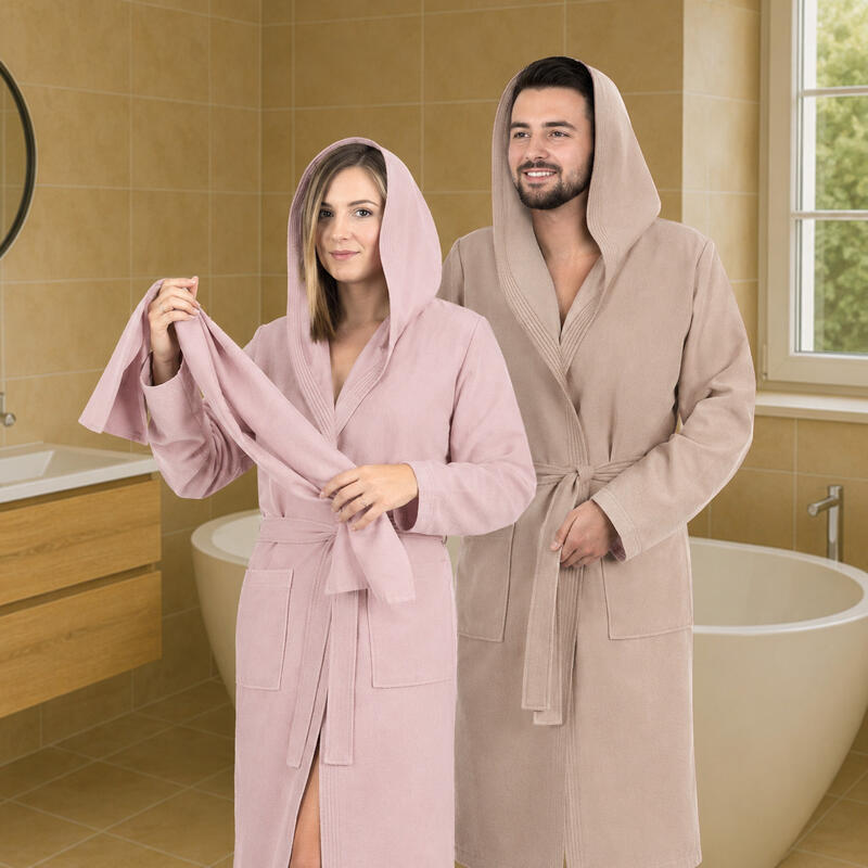 ACCAPPATOIO UNISEX MICROFIBRA+ TELO PALESTRA MICROFIBRA BuyBuy24 Abbilgiamento e Biancheria