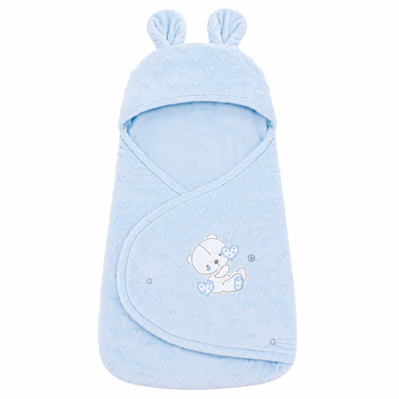 BABY SACCO IN CORAL POP CON ORECCHIE BuyBuy24 Abbilgiamento e Biancheria