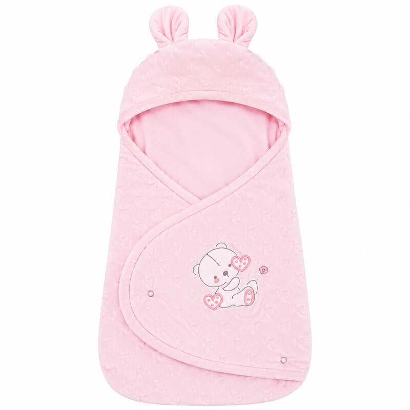 BABY SACCO IN CORAL POP CON ORECCHIE BuyBuy24 Abbilgiamento e Biancheria