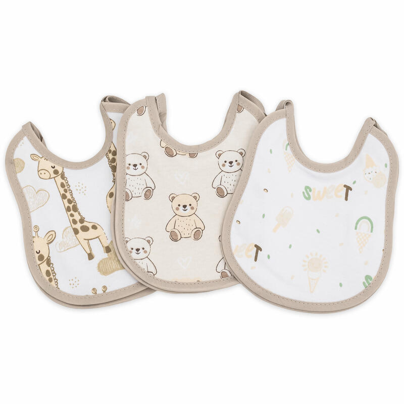 BAVETTE NEONATO MISURA 16X16 SPUGNA/PEVA CONF DA 6 PEZZI BuyBuy24 Abbilgiamento e Biancheria