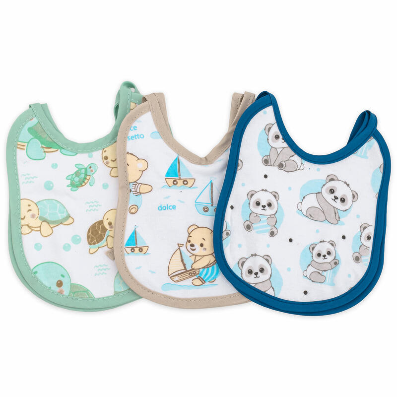 BAVETTE NEONATO MISURA 16X16 SPUGNA/PEVA CONF DA 6 PEZZI BuyBuy24 Abbilgiamento e Biancheria