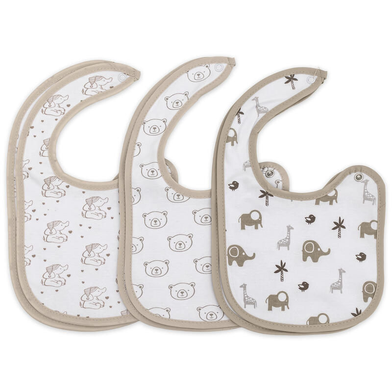BAVETTE NEONATO MISURA 16X16 SPUGNA/PEVA CONF DA 6 PEZZI BuyBuy24 Abbilgiamento e Biancheria