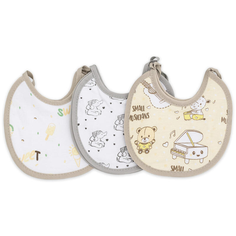BAVETTE NEONATO MISURA 16X16 SPUGNA/SPUGNA CONF DA 6 PEZZI BuyBuy24 Abbilgiamento e Biancheria