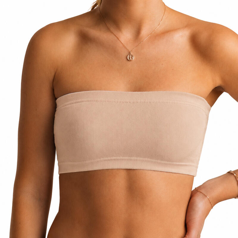BRASSIERE CONTENITIVA COTONE ELASTICIZZATO DOPPIATA BuyBuy24 Abbilgiamento e Biancheria