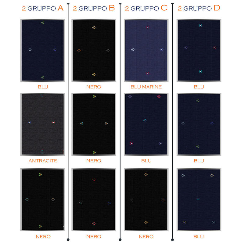 CALZA UOMO CORTA COTONE ELASTICIZZATO BuyBuy24 Abbilgiamento e Biancheria