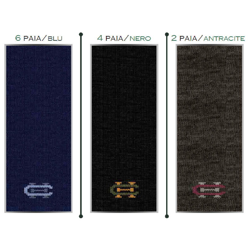 CALZA UOMO LUNGA CALDO COTONE BuyBuy24 Abbilgiamento e Biancheria