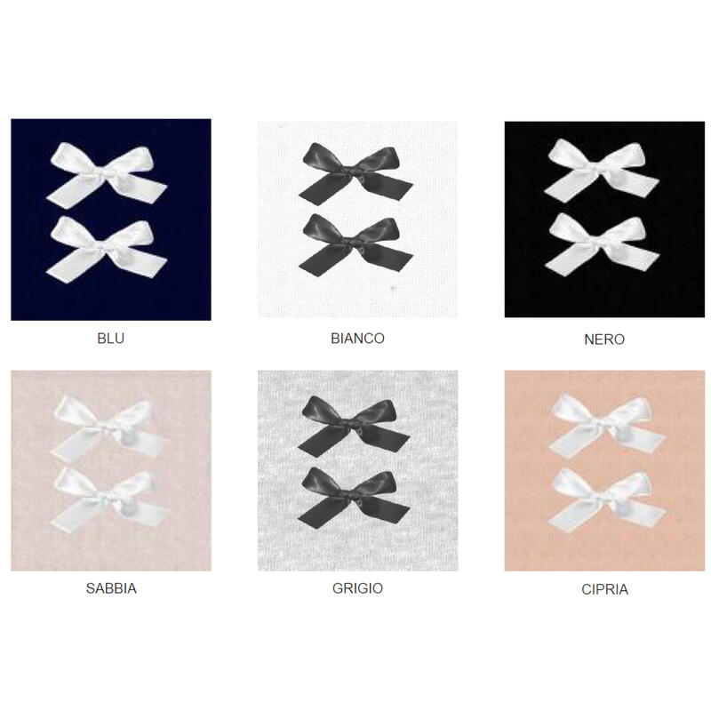 CALZINO BAMBINA COTONE MERCERIZZATO DOPPO FIOCCO BuyBuy24 Abbilgiamento e Biancheria