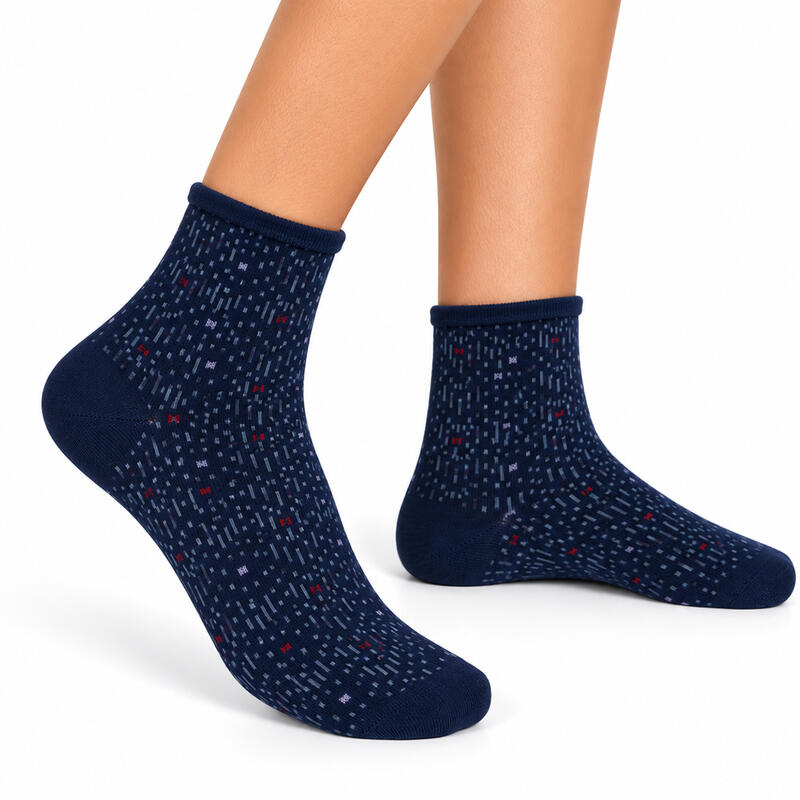 CALZINO CORTO DONNA CALDO COTONE BuyBuy24 Abbilgiamento e Biancheria