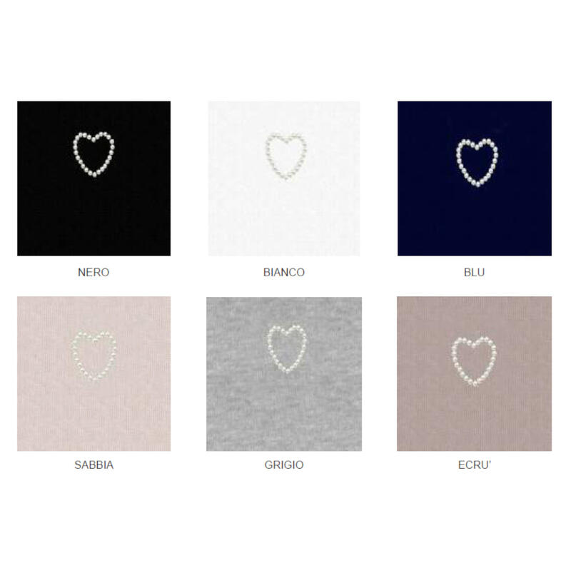 CALZINO CORTO DONNA IN COTONE MERCERIZZATO STRASS CUORE BuyBuy24 Abbilgiamento e Biancheria