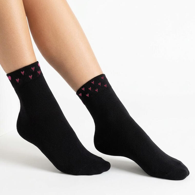 CALZINO DONNA FANTASIA CALDO COTONE BuyBuy24 Abbilgiamento e Biancheria