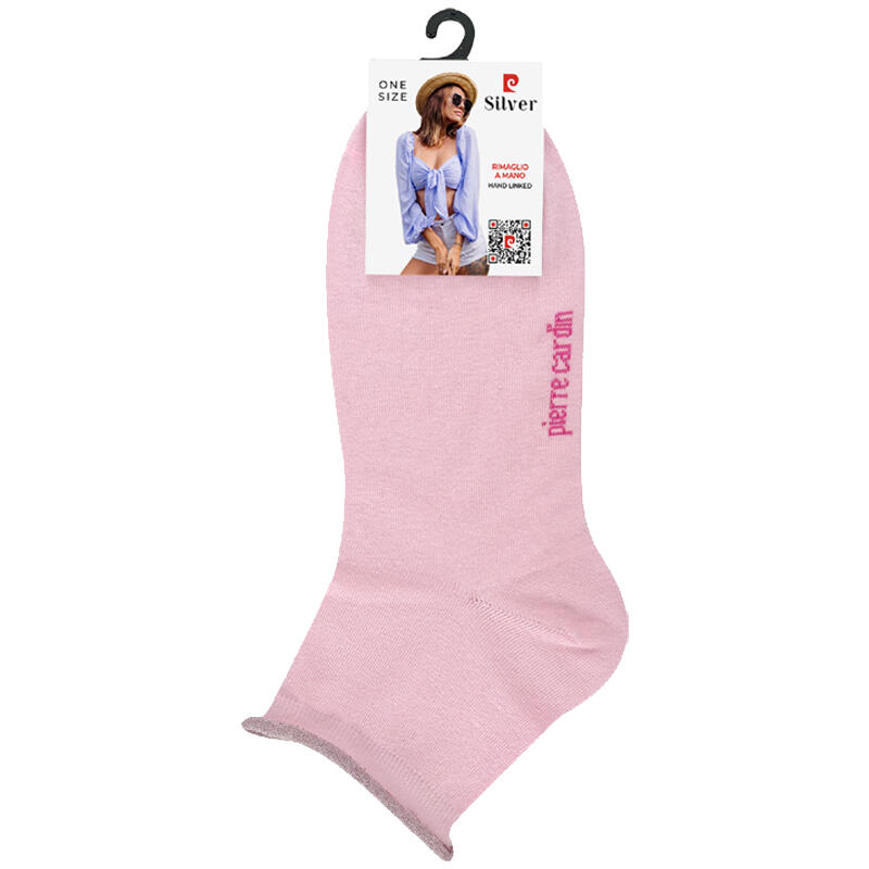 CALZINO DONNA MODA LUREX COLORI CHIARI BuyBuy24 Abbilgiamento e Biancheria