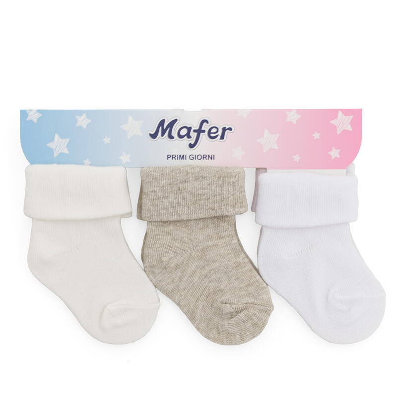 CALZINO NEONATO COTONE TRIS BuyBuy24 Abbilgiamento e Biancheria