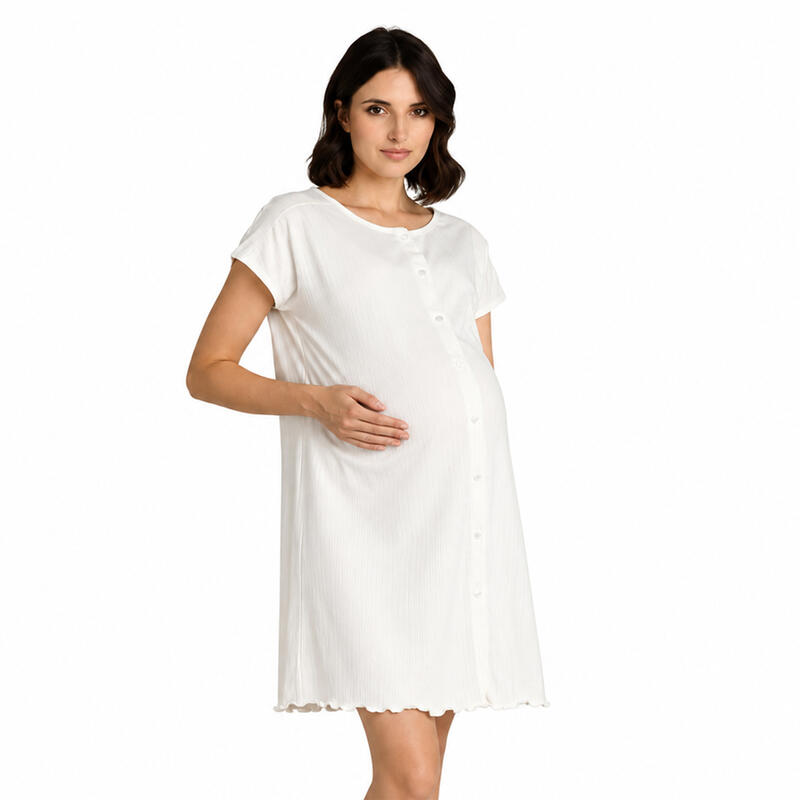 CANOTTA DONNA COTONE PREMAMAN COTONE MEZZA MANICA BuyBuy24 Abbilgiamento e Biancheria