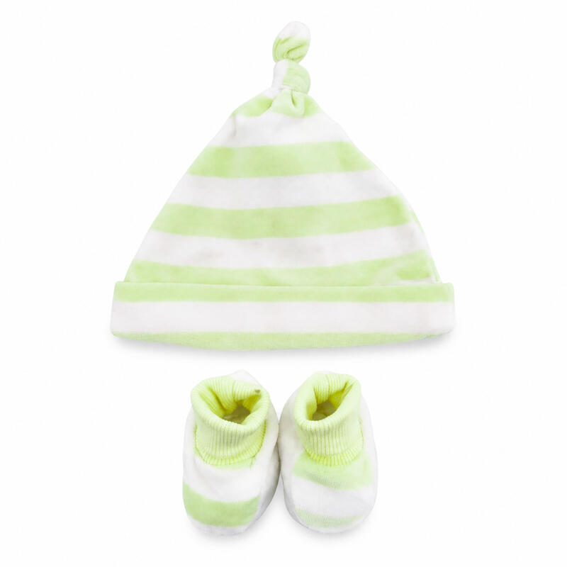 CAPPELLINO + SCARPETTE NEONATO BuyBuy24 Abbilgiamento e Biancheria