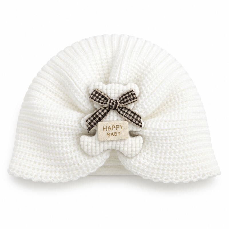 CAPPELLINO NEONATA MODELLO TURBANTE MADE IN ITALY BuyBuy24 Abbilgiamento e Biancheria