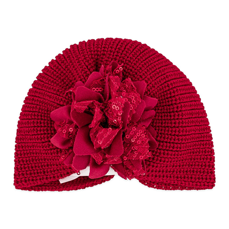 CAPPELLINO NEONATA MODELLO TURBANTE MADE IN ITALY BuyBuy24 Abbilgiamento e Biancheria