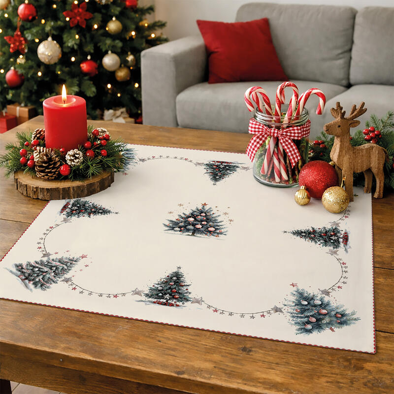CENTROTAVOLA NATALIZIO GOBELIN CM 93X93 BuyBuy24 Abbilgiamento e Biancheria