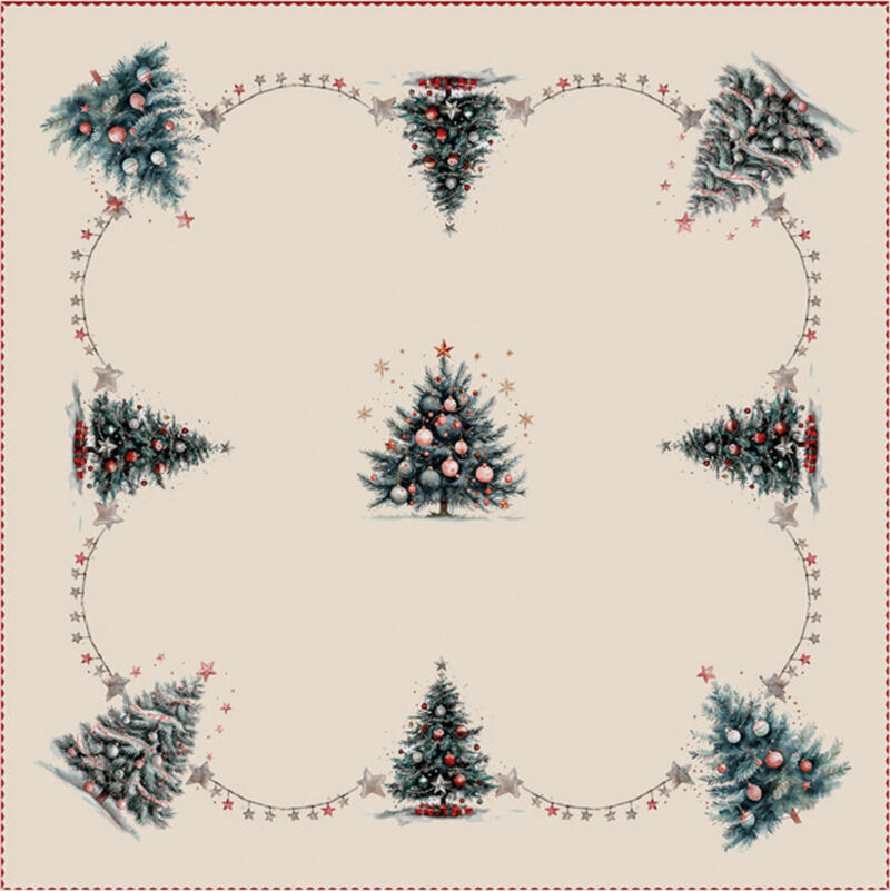CENTROTAVOLA NATALIZIO GOBELIN CM 93X93 BuyBuy24 Abbilgiamento e Biancheria