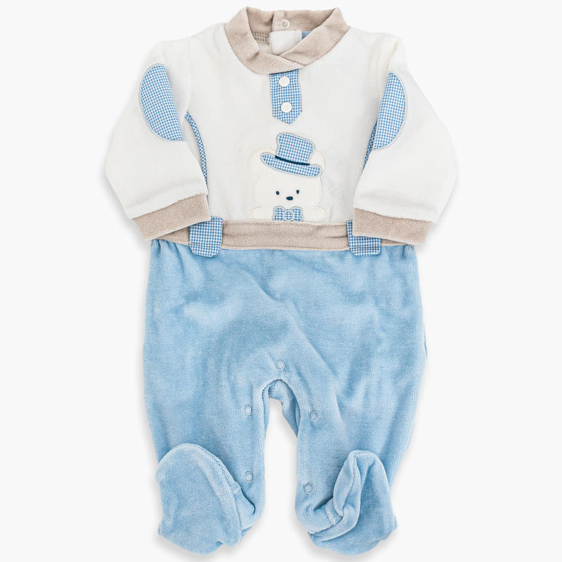 BIDIBIMBO Completino Neonato Ciniglia ART C2460 BuyBuy24