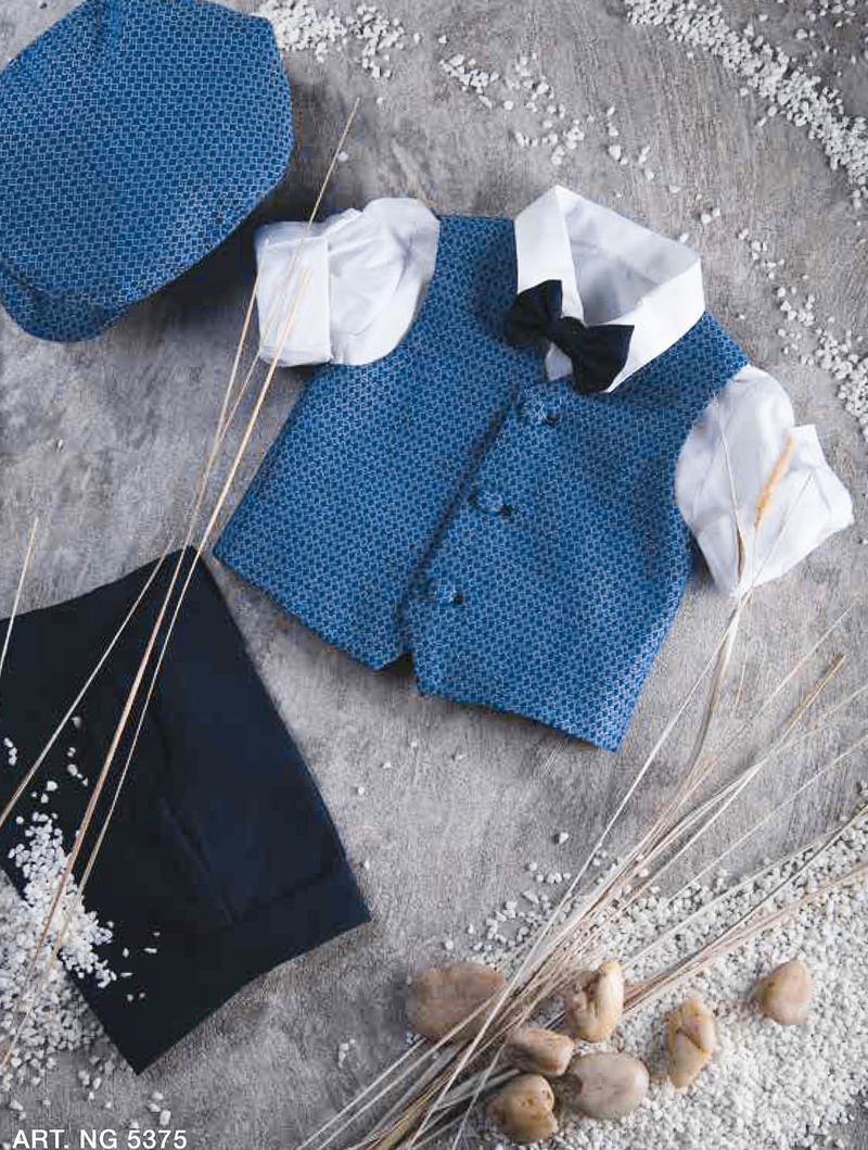 NAZARENO GABRIELLI Completo Battesimo Estivo Con Bermuda | BuyBuy24  Abbigliamento per Famiglie