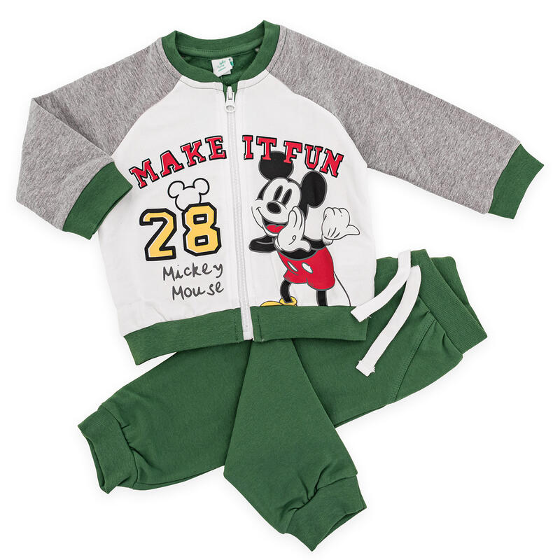 COMPLETO FELPA CON ZIP MICKEY  BuyBuy24 Abbilgiamento e Biancheria