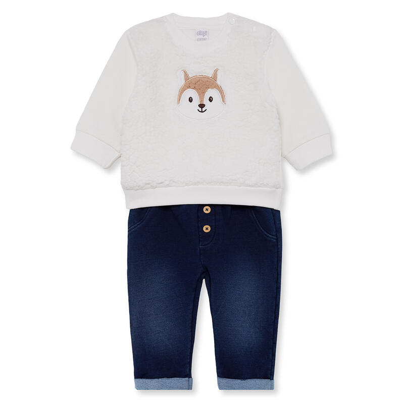 COMPLETO FELPA GIROCOLLO CON ZIP BuyBuy24 Abbilgiamento e Biancheria