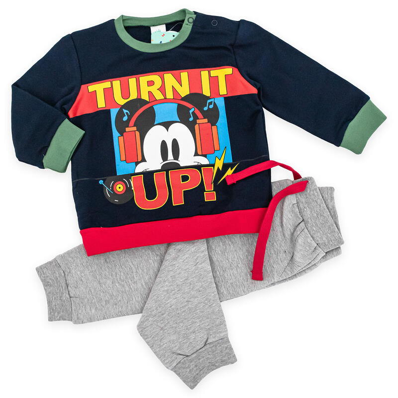 COMPLETO FELPA NEONATO MICKEY BuyBuy24 Abbilgiamento e Biancheria