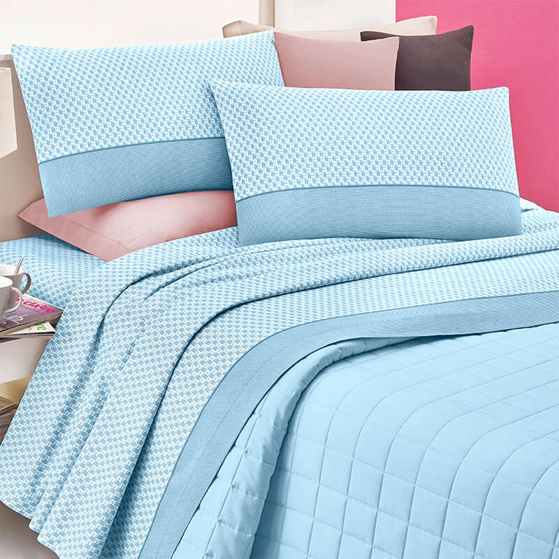 COMPLETO LETTO 1 PIAZZA COTONE SOPRA CM 150X290 BuyBuy24 Abbilgiamento e Biancheria