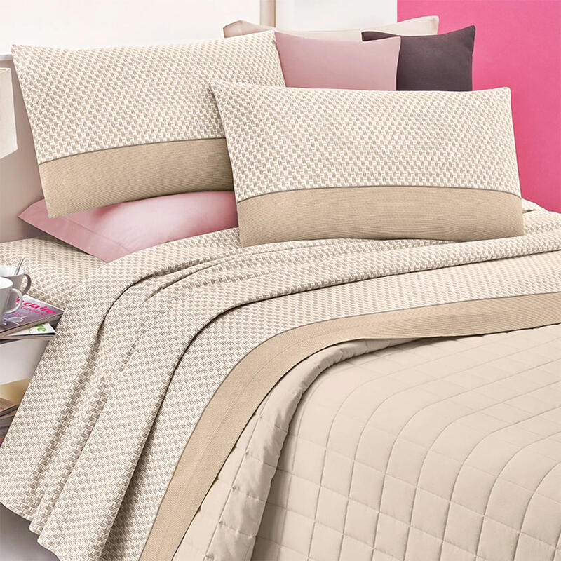 COMPLETO LETTO 1 PIAZZA COTONE SOPRA CM 150X290 BuyBuy24 Abbilgiamento e Biancheria