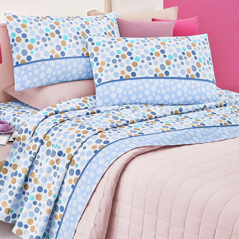 COMPLETO LETTO 1 PIAZZA COTONE SOPRA CM 150X290 BuyBuy24 Abbilgiamento e Biancheria