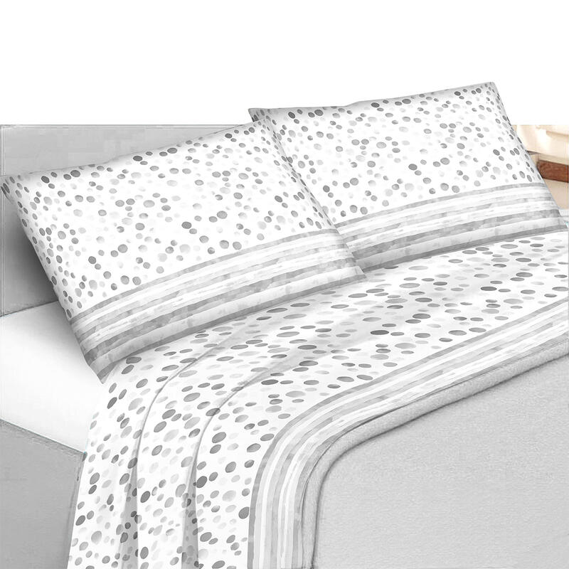 COMPLETO LETTO 1PIAZZA E MEZZA FLANELLA STAMPATA BuyBuy24 Abbilgiamento e Biancheria