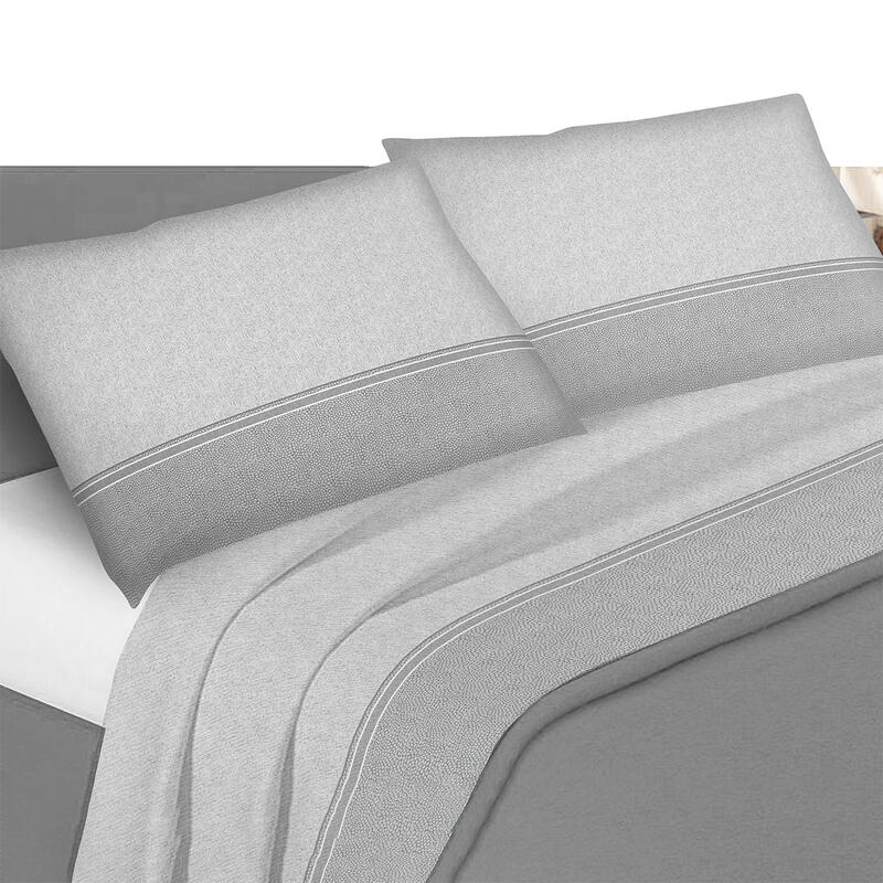 COMPLETO LETTO 2 PIAZZE COTONE CM SOPRA 240X290 SOTTO 180X200 BuyBuy24 Abbilgiamento e Biancheria