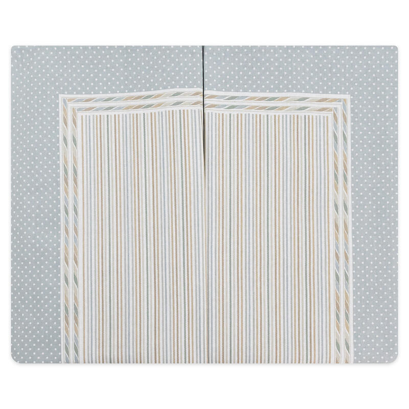 COMPLETO LETTO 2 PIAZZE COTONE PERCALLE TELA 3027 BuyBuy24 Abbilgiamento e Biancheria