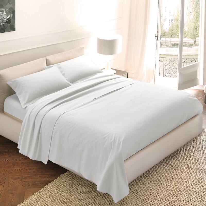 COMPLETO LETTO 2 PIAZZE COTONE PERCALLE TELA 3027 BuyBuy24 Abbilgiamento e Biancheria