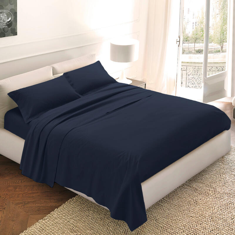 COMPLETO LETTO 2 PIAZZE COTONE PERCALLE TELA 3027 BuyBuy24 Abbilgiamento e Biancheria