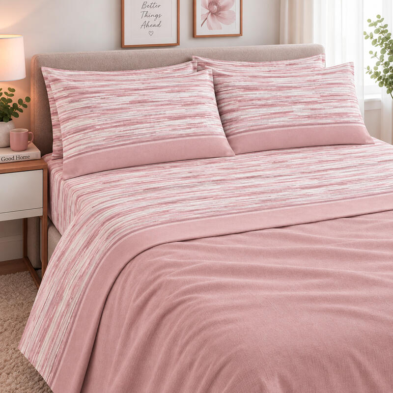 COMPLETO LETTO 2 PIAZZE FLANELLA BuyBuy24 Abbilgiamento e Biancheria