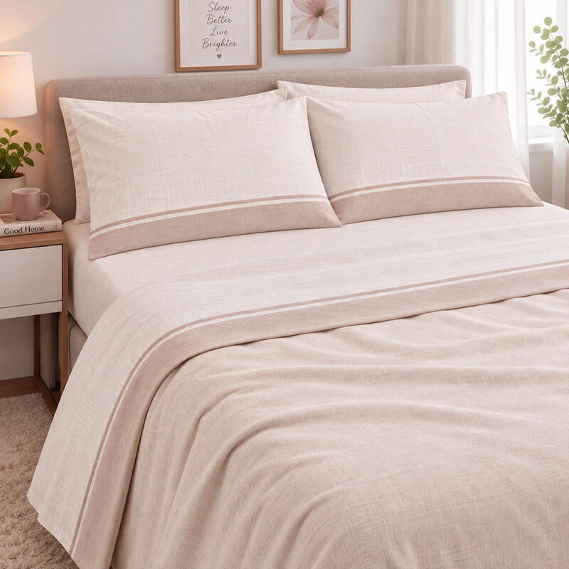 COMPLETO LETTO 2 PIAZZE FLANELLA BuyBuy24 Abbilgiamento e Biancheria