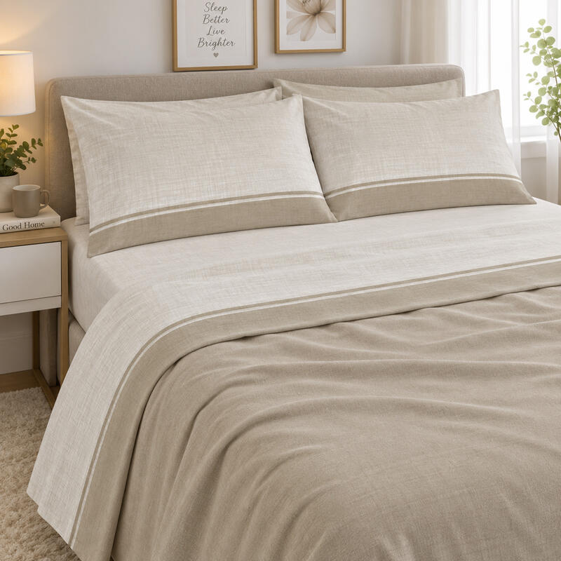 COMPLETO LETTO 2 PIAZZE FLANELLA BuyBuy24 Abbilgiamento e Biancheria