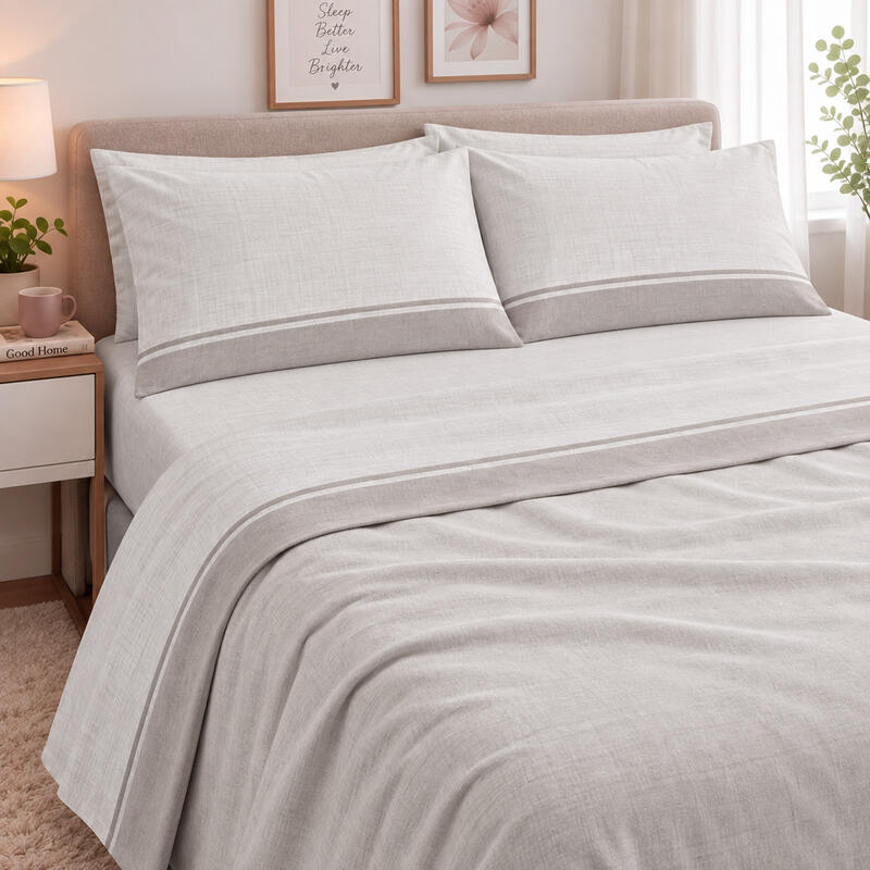 COMPLETO LETTO 2 PIAZZE FLANELLA BuyBuy24 Abbilgiamento e Biancheria