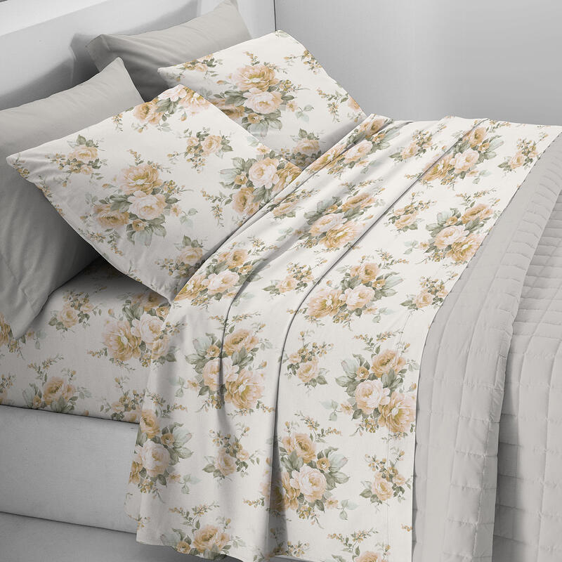 COMPLETO LETTO 2 PIAZZE MAXI FLANELLA SOPRA CM 270X300  BuyBuy24 Abbilgiamento e Biancheria