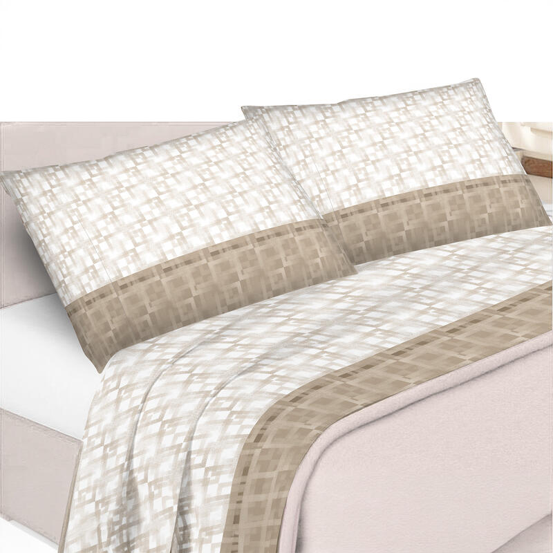 COMPLETO LETTO 2 PIAZZE SOPRA CM 250X290 + 2 FEDERE CM 50X80 BuyBuy24 Abbilgiamento e Biancheria