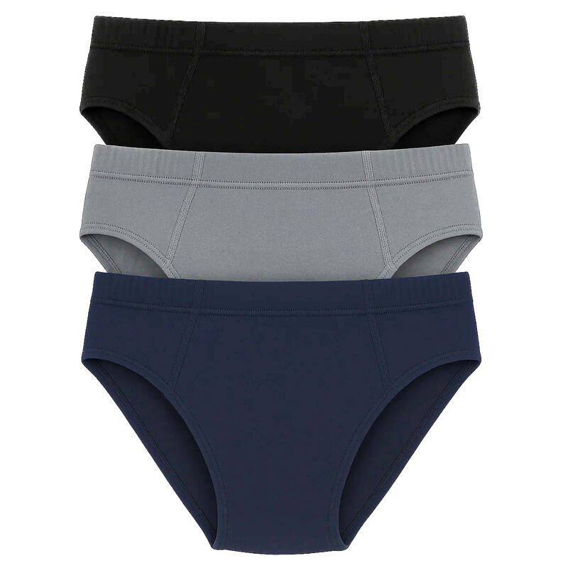 CONFEZIONE 3 PEZZI SLIP UOMO COTONE ELASTICIZZATO BuyBuy24 Abbilgiamento e Biancheria