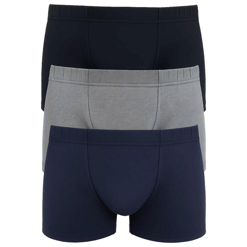 CONFEZIONE 3 PZ BOXER UOMO COTONE ELASTICIZZATO BuyBuy24 Abbilgiamento e Biancheria