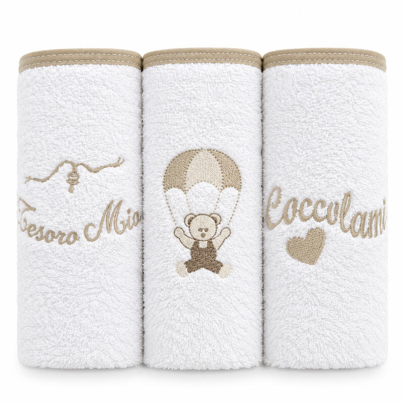 CONFEZIONE 3 QUADRATI SPUGNA BuyBuy24 Abbilgiamento e Biancheria