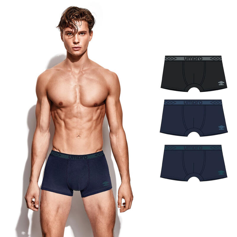 CONFEZIONE 3PZ BOXER UOMO COTONE ELASTICIZZATO BuyBuy24 Abbilgiamento e Biancheria