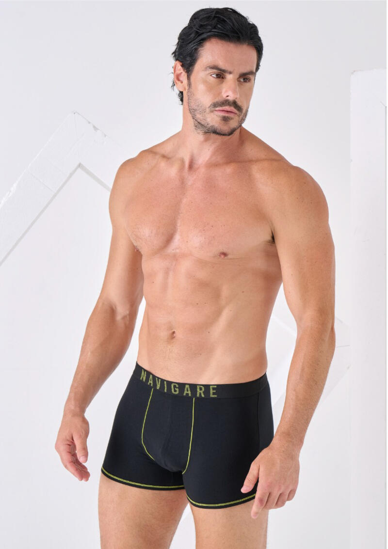 CONFEZIONE 3PZ BOXER UOMO COTONE ELASTICIZZATO BuyBuy24 Abbilgiamento e Biancheria